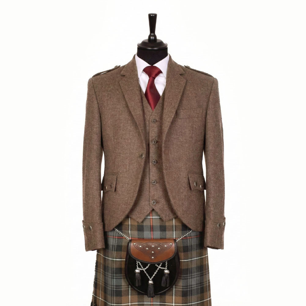 Argyll Tweed Jacket - Brown