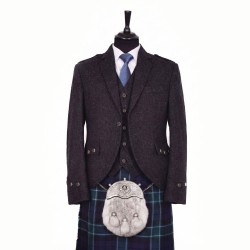 Charcoal Tweed Jacket