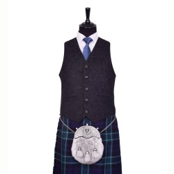Charcoal Tweed Waistcoat