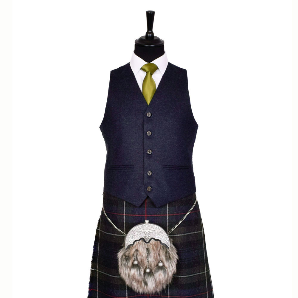 Argyll Tweed Jacket - Elgin Blue