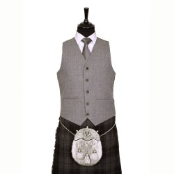 Grey Arrochar Braemar Tweed Jacket