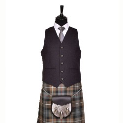 Charcoal Arrochar Braemar Waistcoat