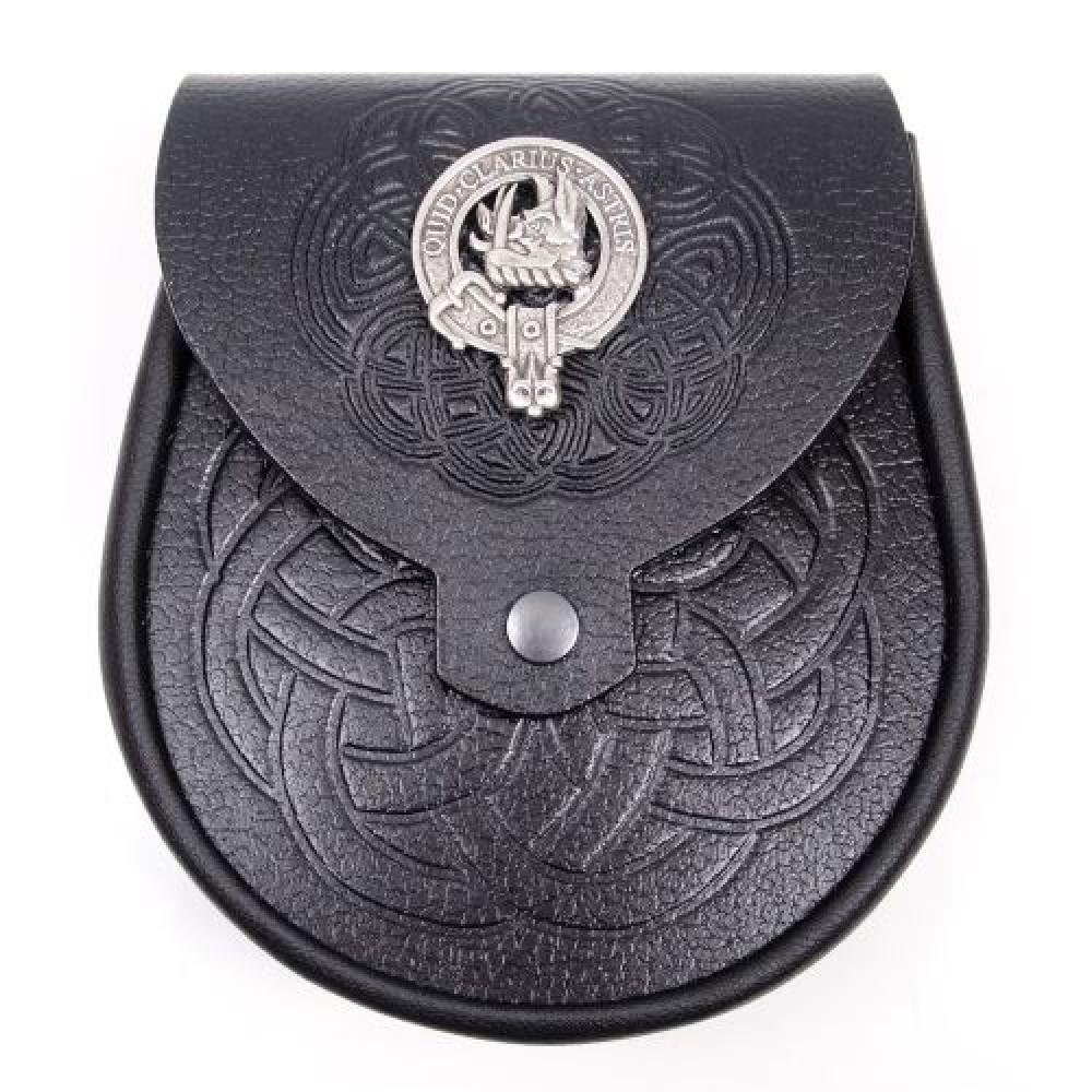 Day Sporran Scottish Clan Crest