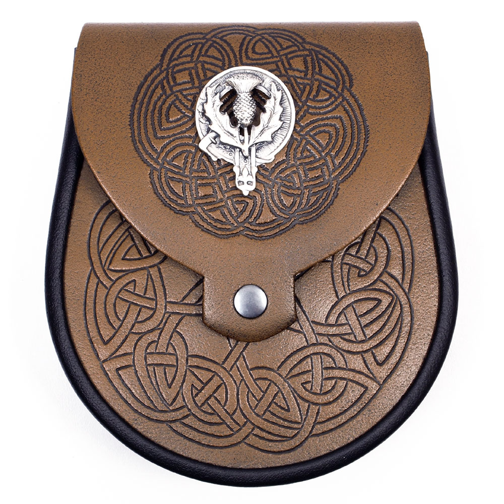 Day Sporran Scottish Clan Crest