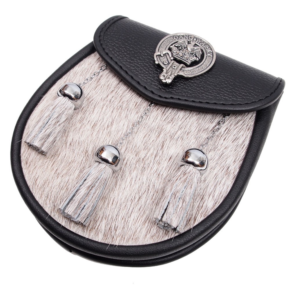 Semi-Dress Sporran Scottish Clan Crest