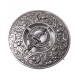 Plaid Brooch Caledonia Thistle Small Clan Crest