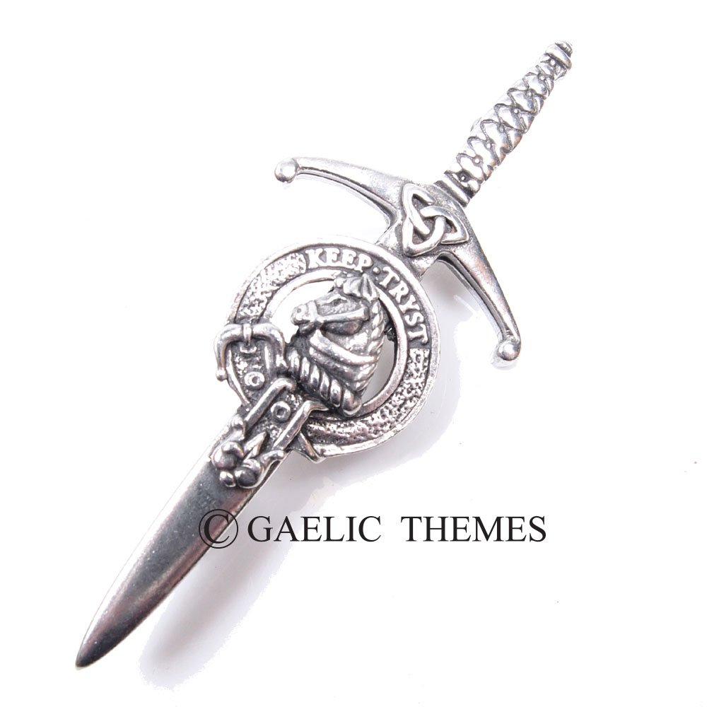 Clan Crest Kilt Pin