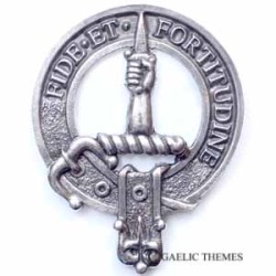 Clan Crest Cap Badge