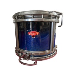Andante Reactor Snare Drum - Black - Blue fade with sparkle Andante Reactor Snare Drum - Black - Blue fade with sparkle